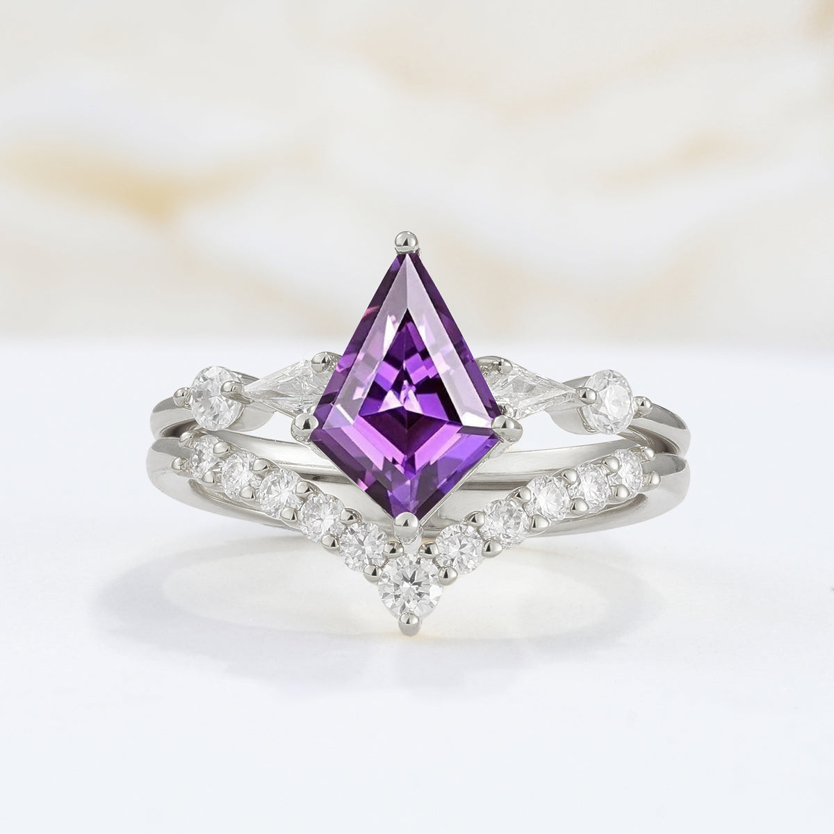SR17101 Amethyst Ring - Additional view