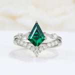 SR17101 Emerald Ring - Additional view