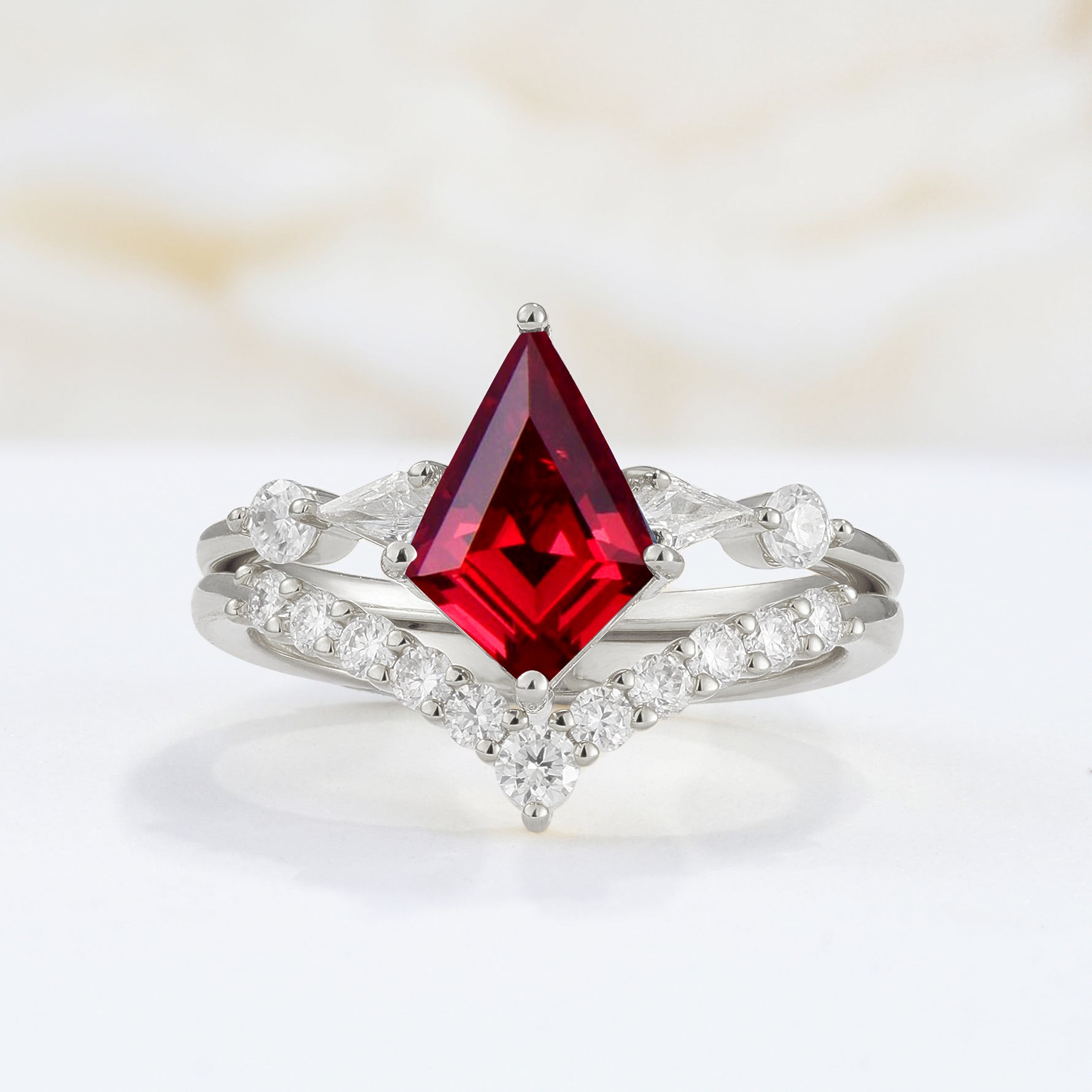 SR17101 Ruby Ring - Additional view