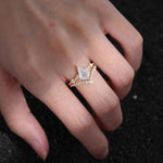 SR17101 Moissanite Ring - Additional view