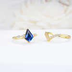 SR17101 Sapphire Ring - Rose-Gold