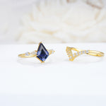 SR17101 Tanzanite Ring - Rose-Gold