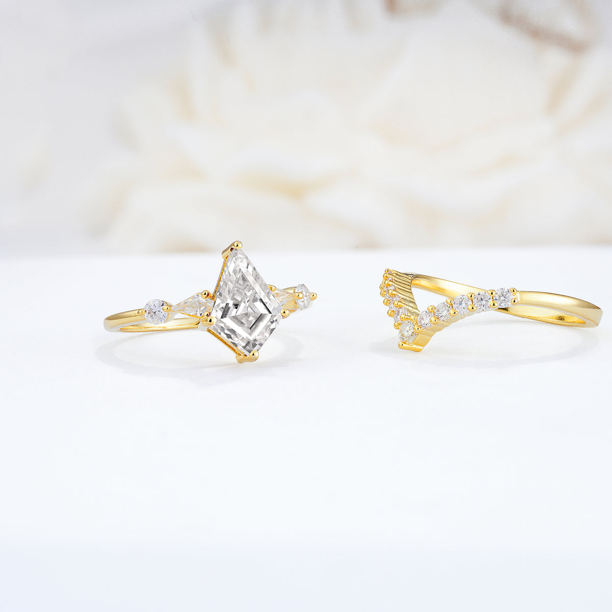 SR17101 Lab Diamond Ring - Rose-Gold