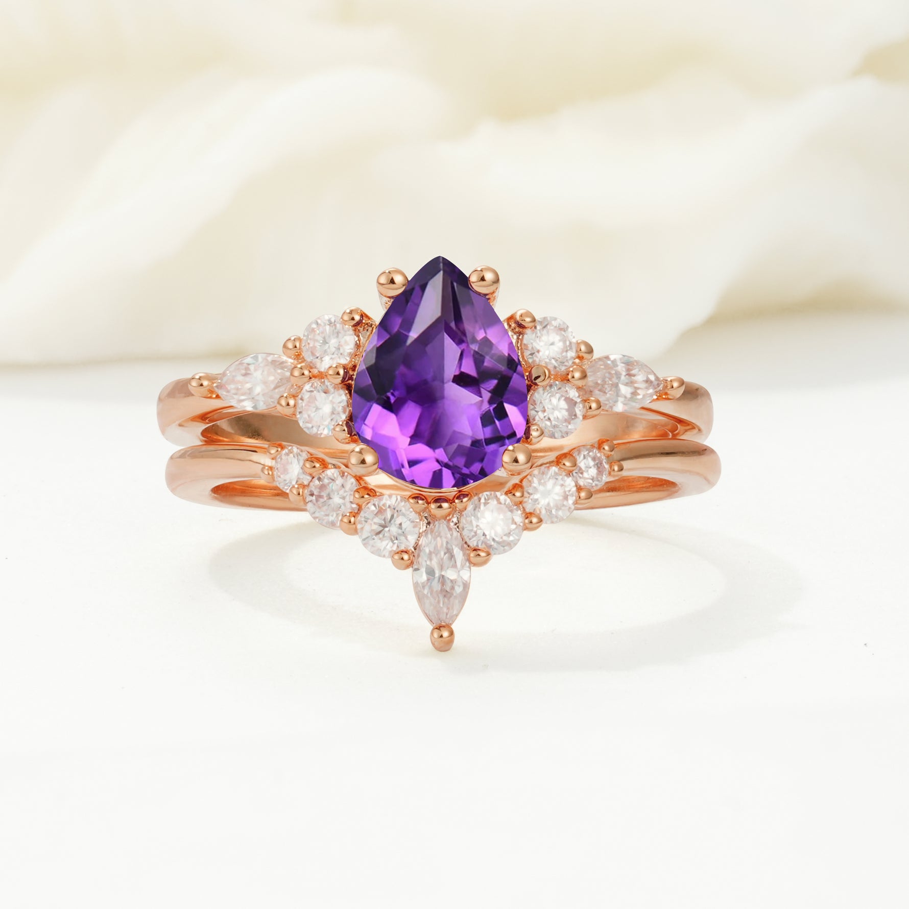 SR17103 Amethyst Ring - Additional view