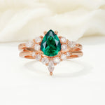SR17103 Emerald Ring - Additional view