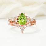 SR17103 Peridot Ring - Additional view