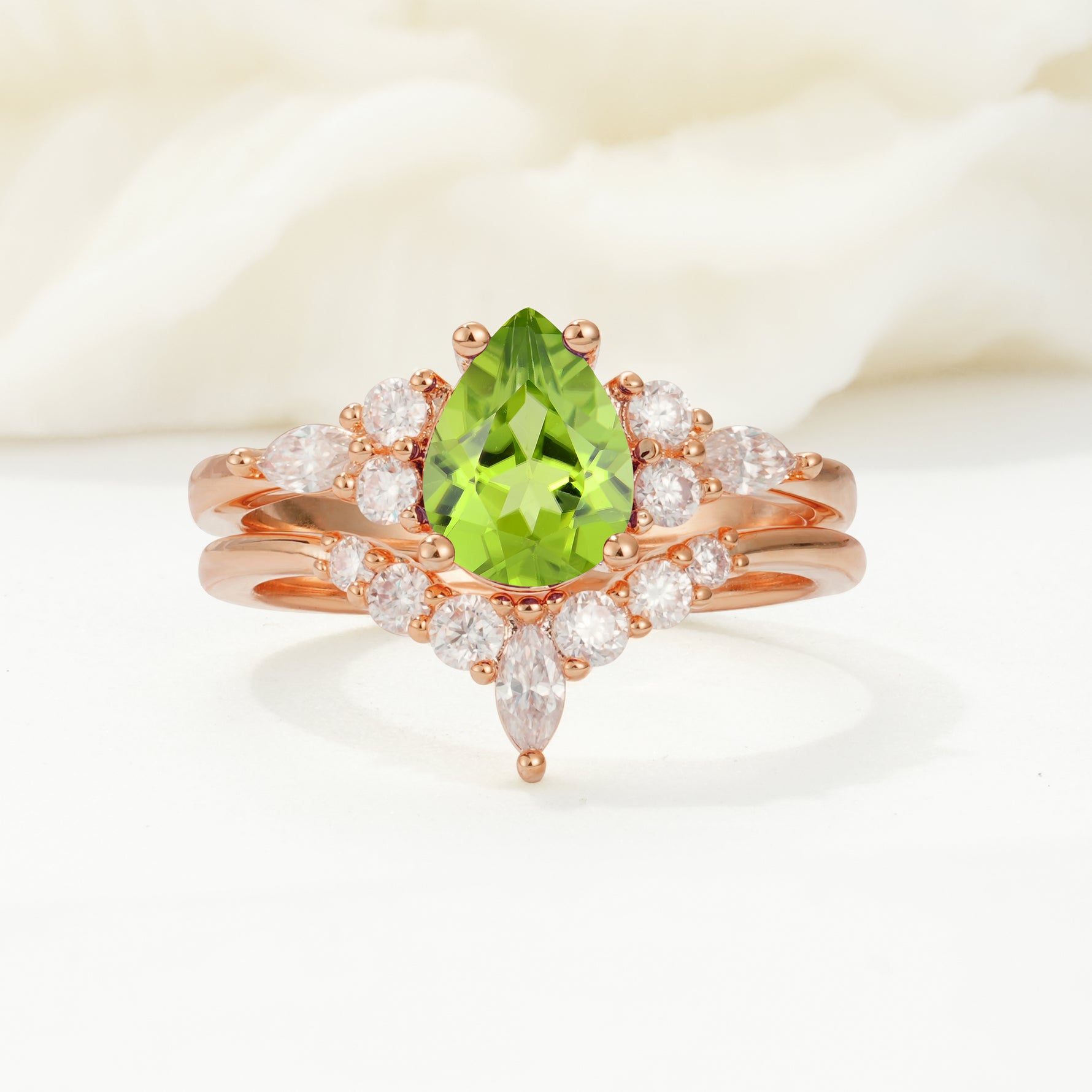 SR17103 Peridot Ring - Additional view