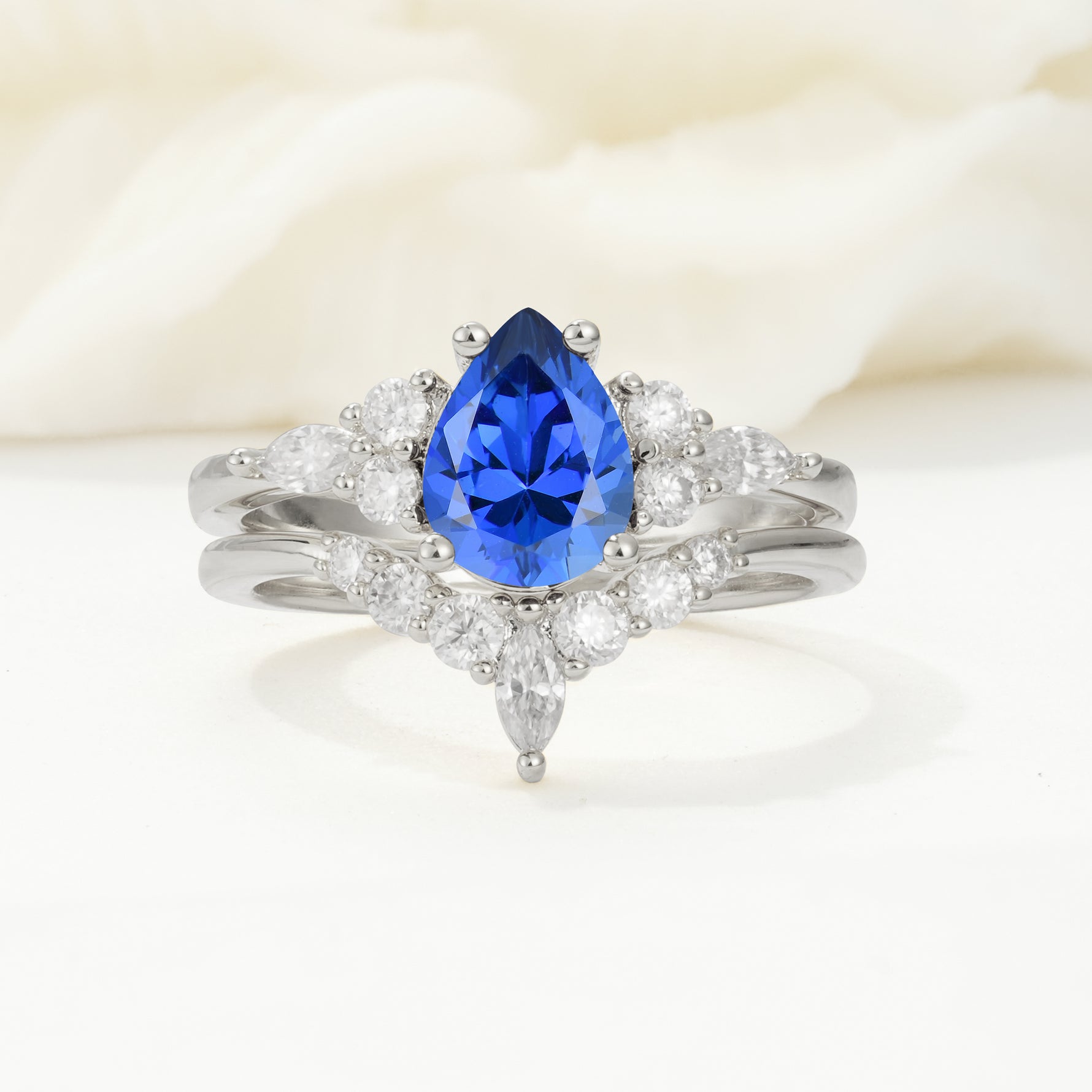 SR17103 Sapphire Ring - Additional view