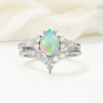 SR17103 Fire Opal Ring - Additional view
