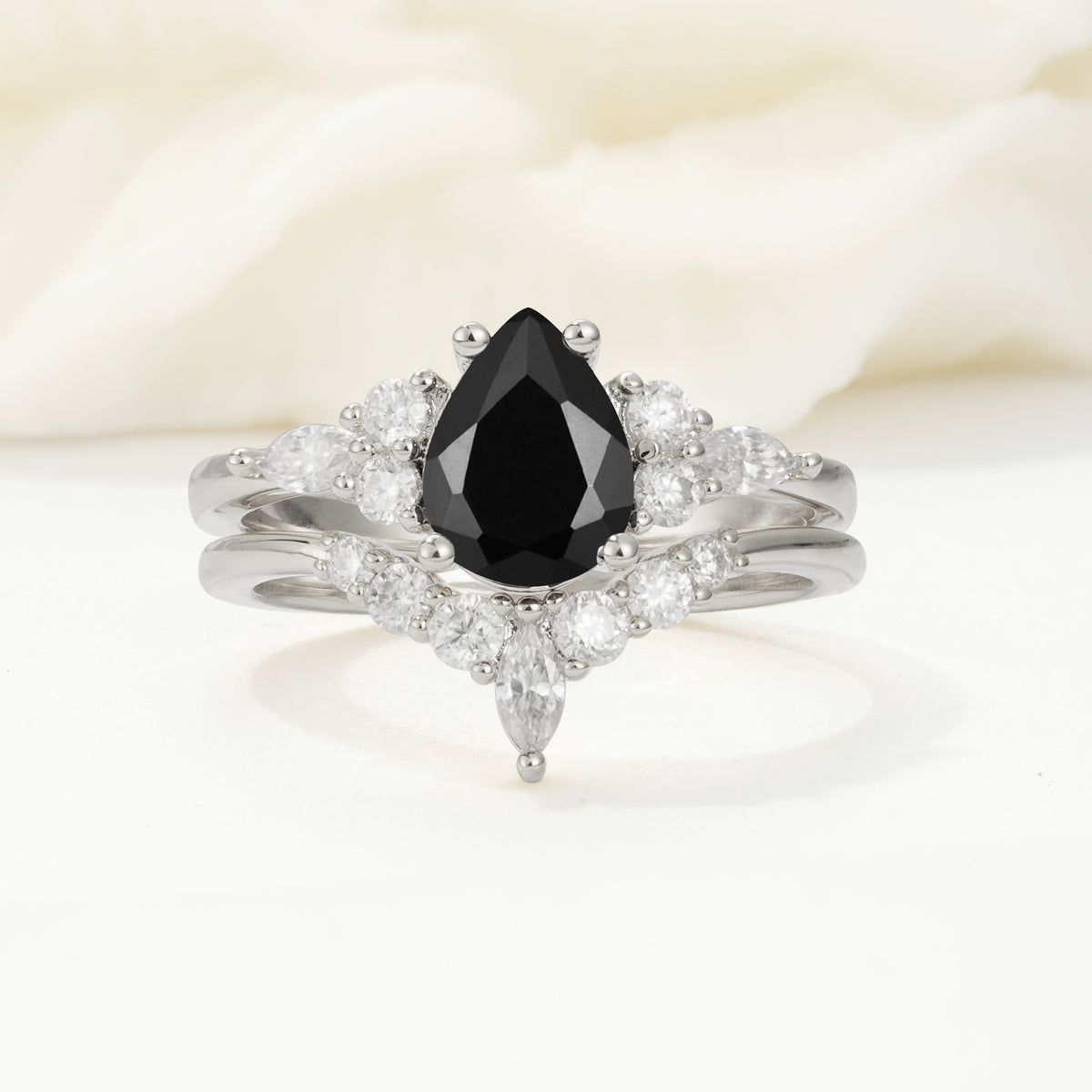 SR17103 Black Onyx Ring - Additional view