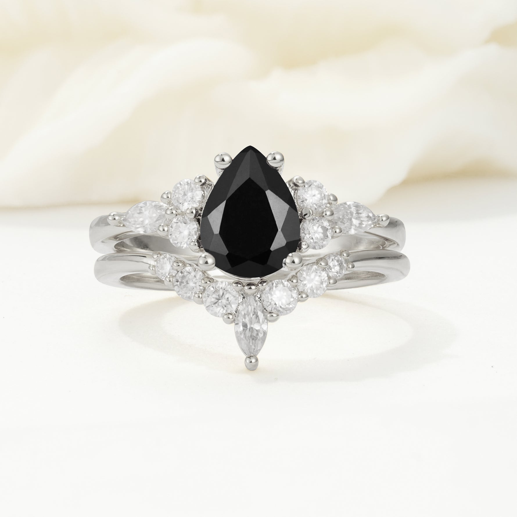 SR17103 Black Onyx Ring - Additional view