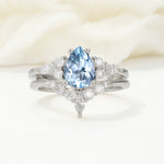 SR17103 Aquamarine Ring - Additional view