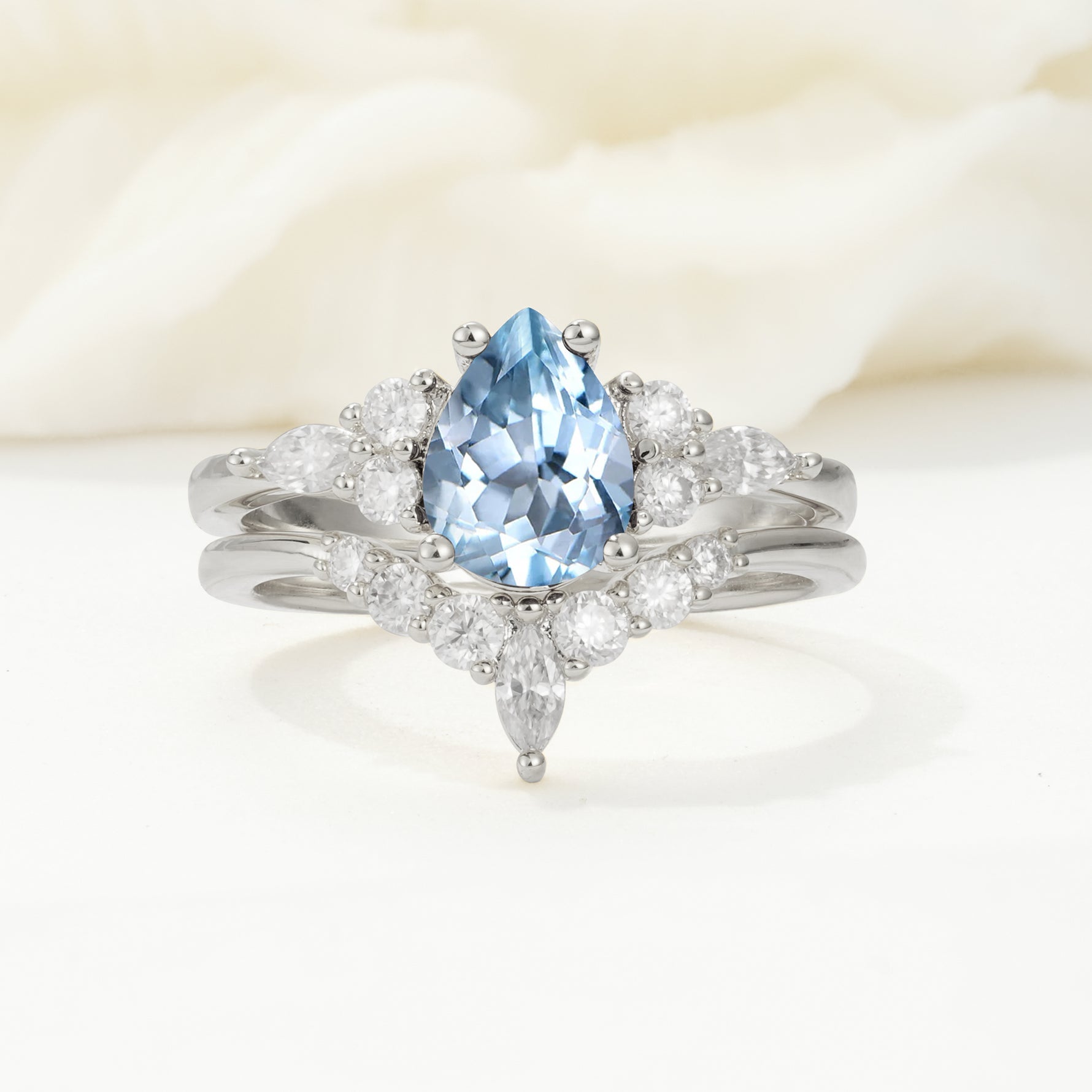 SR17103 Aquamarine Ring - Additional view