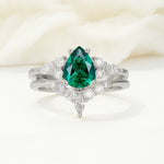 SR17103 Emerald Ring - Additional view