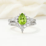 SR17103 Peridot Ring - Additional view