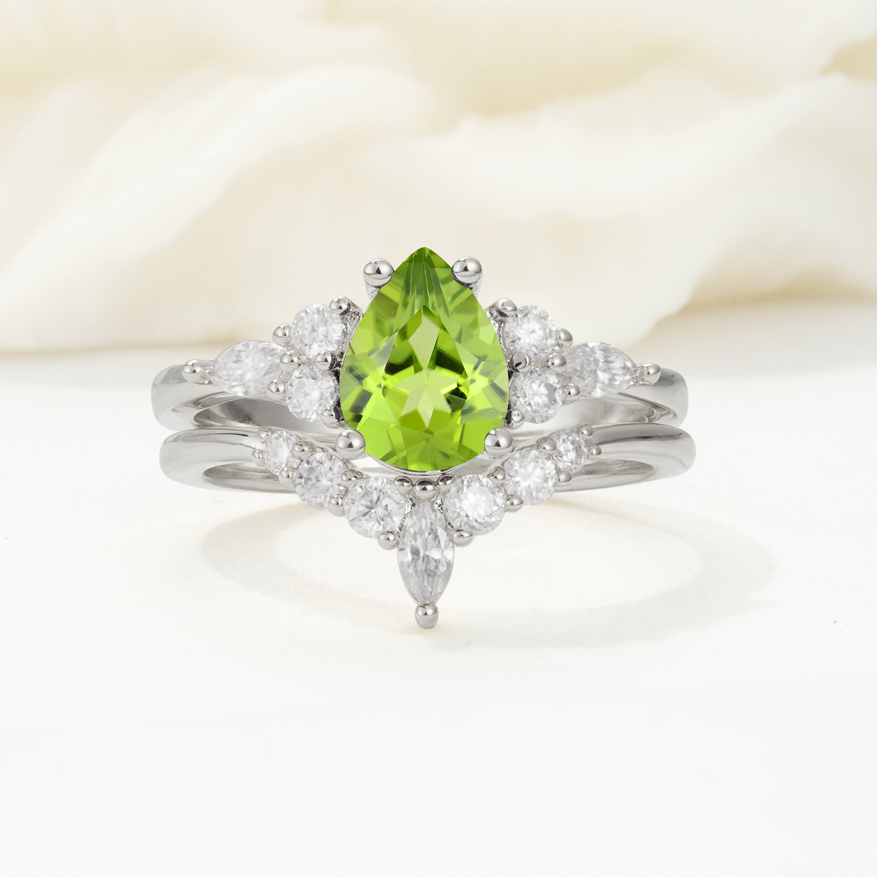 SR17103 Peridot Ring - Additional view