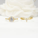 SR17103 Moissanite Ring - White-Gold