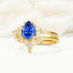 SR17103 Sapphire Ring - Rose-Gold