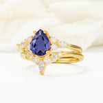 SR17103 Tanzanite Ring - Rose-Gold