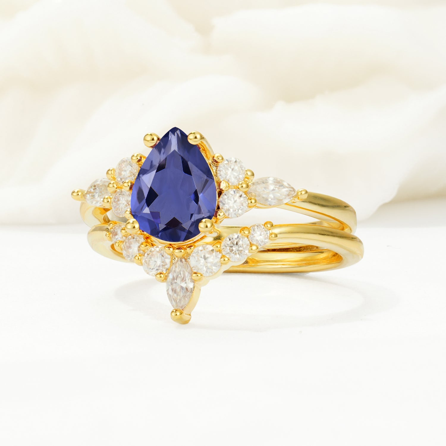 SR17103 Tanzanite Ring - Rose-Gold