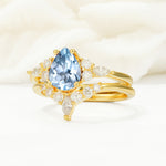 SR17103 Aquamarine Ring - Rose-Gold