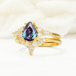 SR17103 Alexandrite Ring - Rose-Gold