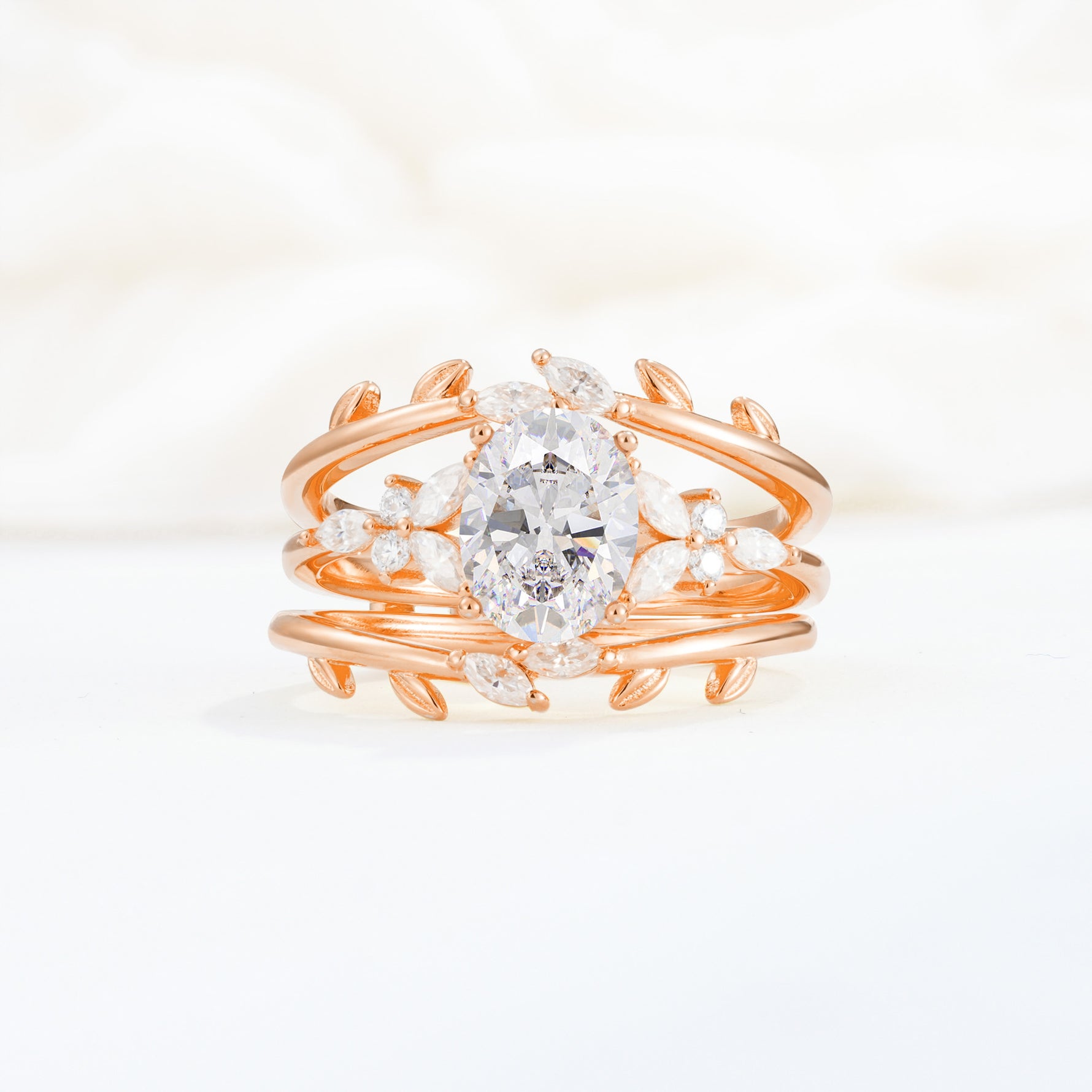 SR17104 Moissanite Ring - Additional view