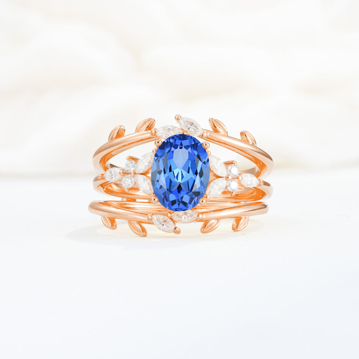 SR17104 Sapphire Ring - Additional view