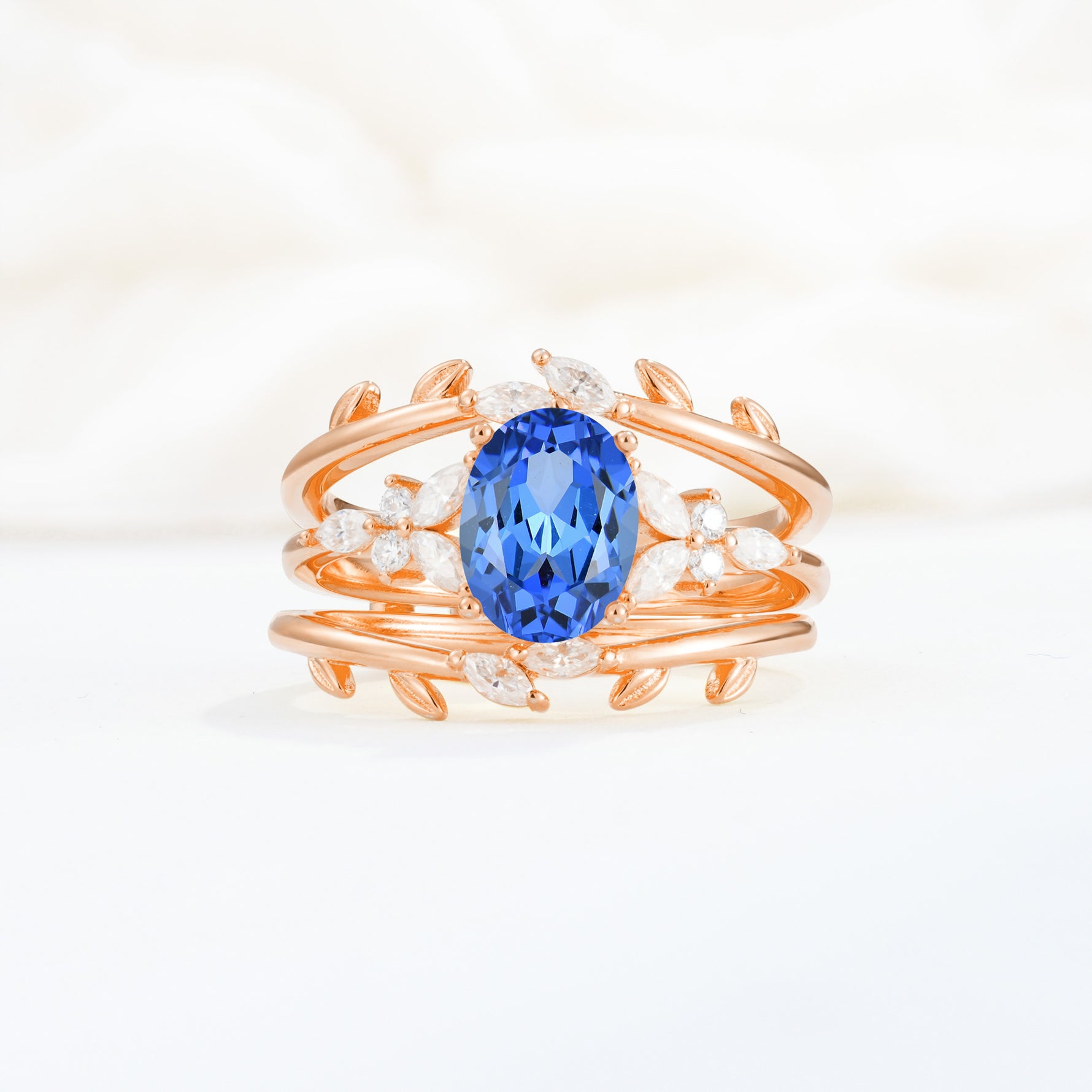 SR17104 Sapphire Ring - Additional view