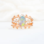 SR17104 Fire Opal Ring - Additional view