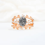 SR17104 Black Rutilated Quartz Ring - Additional view