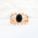SR17104 Black Onyx Ring - Additional view