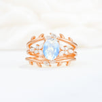 SR17104 Moonstone Ring - Additional view