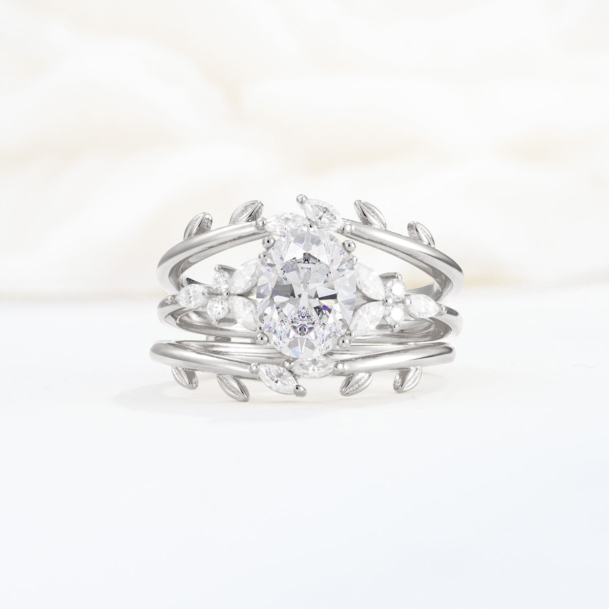 SR17104 Moissanite Ring - Additional view