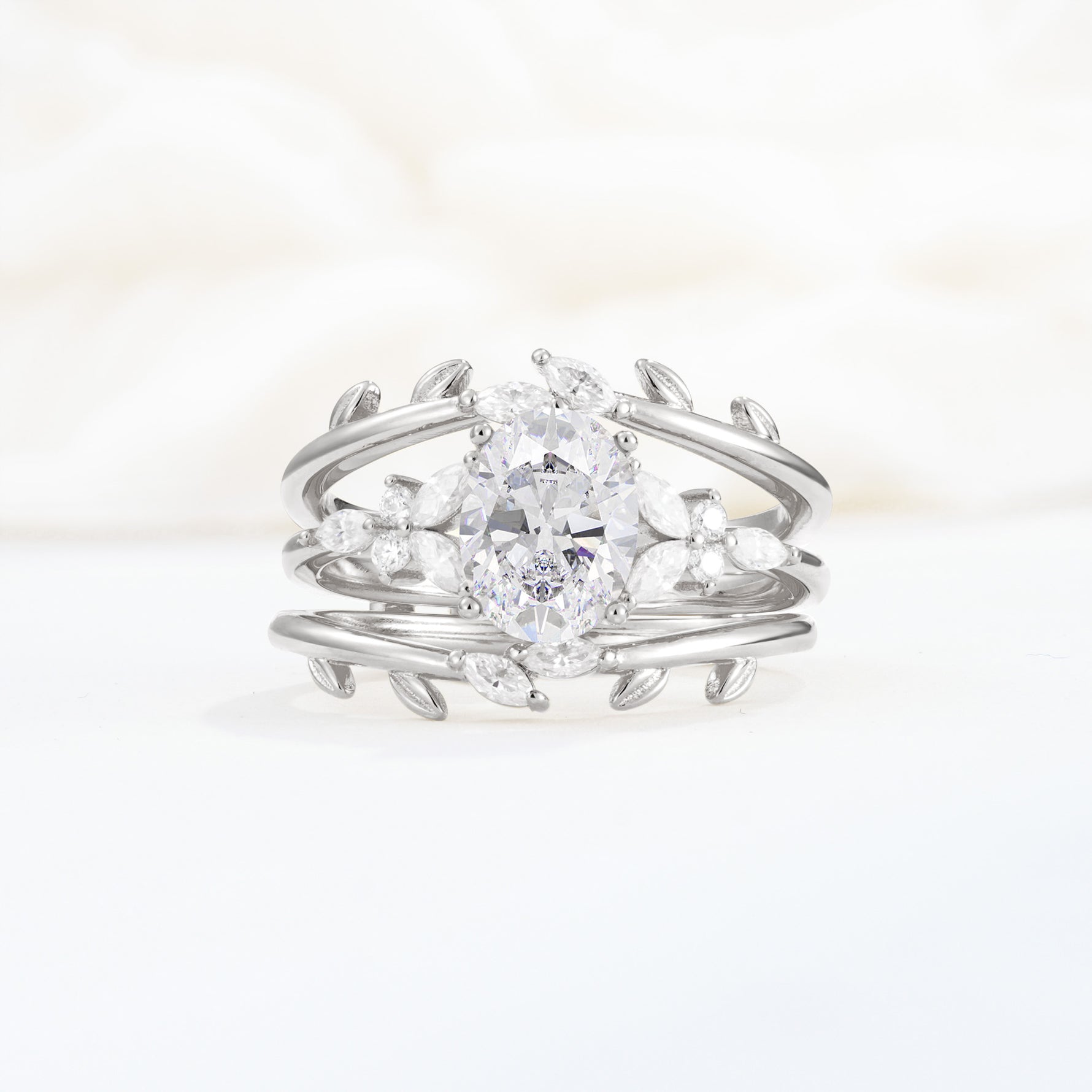 SR17104 Moissanite Ring - Additional view