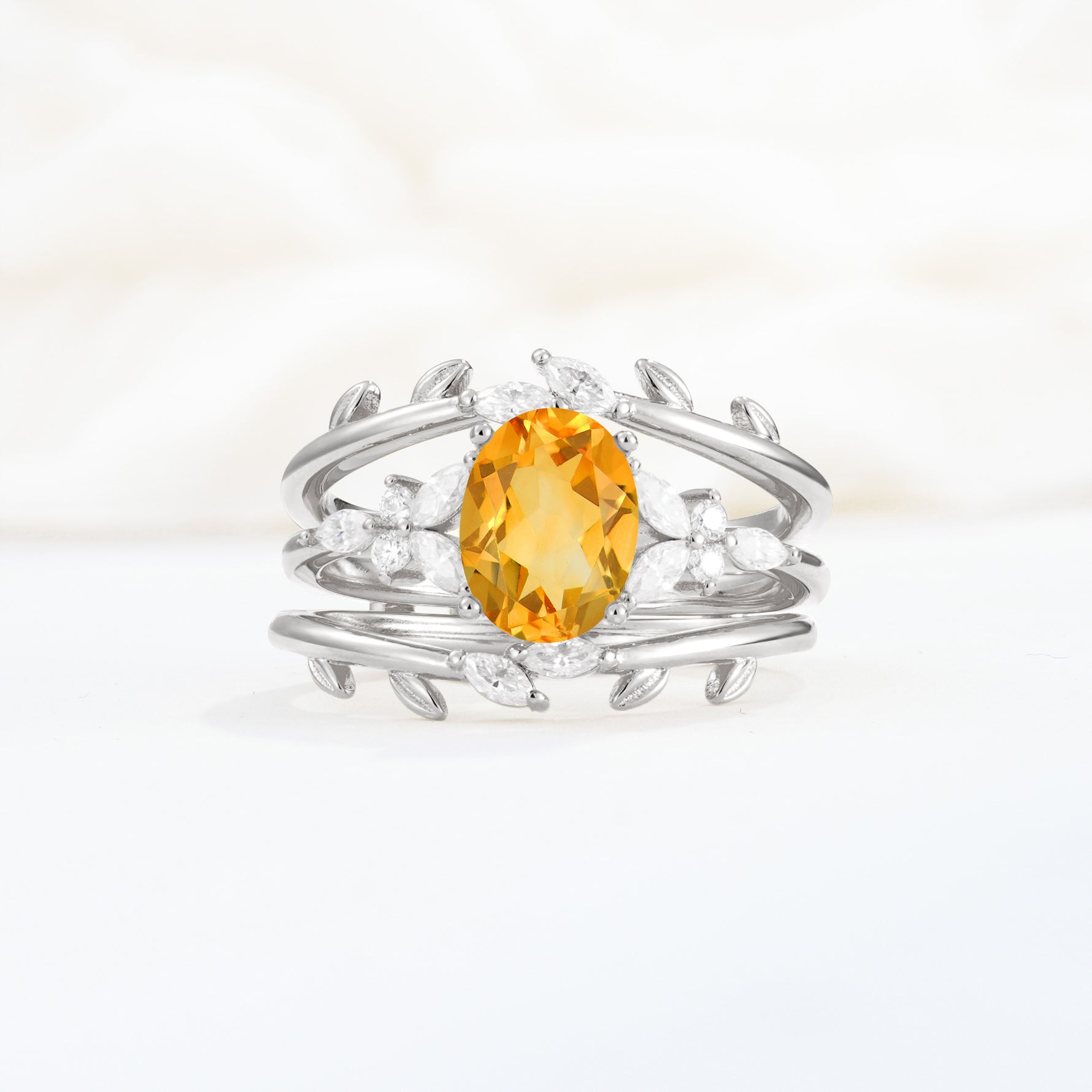 SR17104 Citrine Ring - Additional view