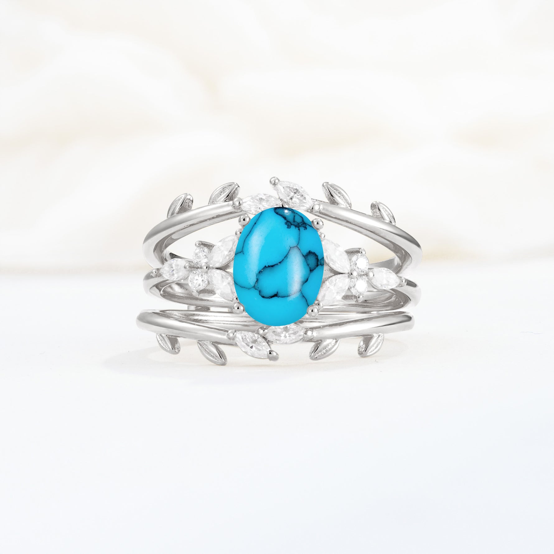 SR17104 Turquoise Ring - Additional view