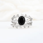 SR17104 Black Onyx Ring - Additional view