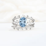 SR17104 Aquamarine Ring - Additional view