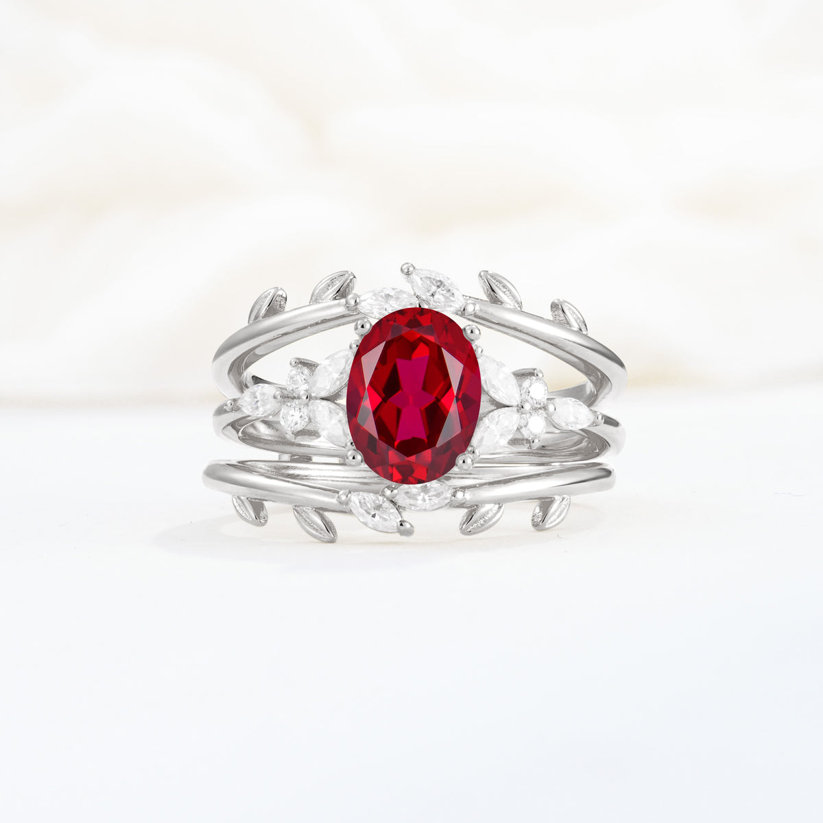 SR17104 Ruby Ring - Additional view