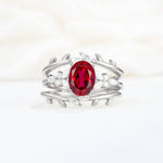 SR17104 Ruby Ring - Additional view