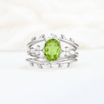 SR17104 Peridot Ring - Additional view