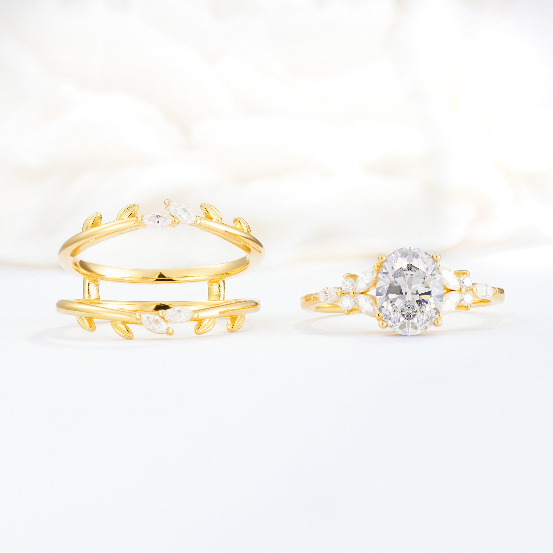 SR17104 Moissanite Ring - Additional view
