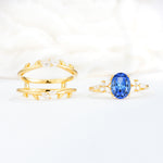 SR17104 Sapphire Ring - Additional view