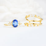 SR17104 Sapphire Ring - Additional view