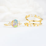 SR17104 Fire Opal Ring - Additional view