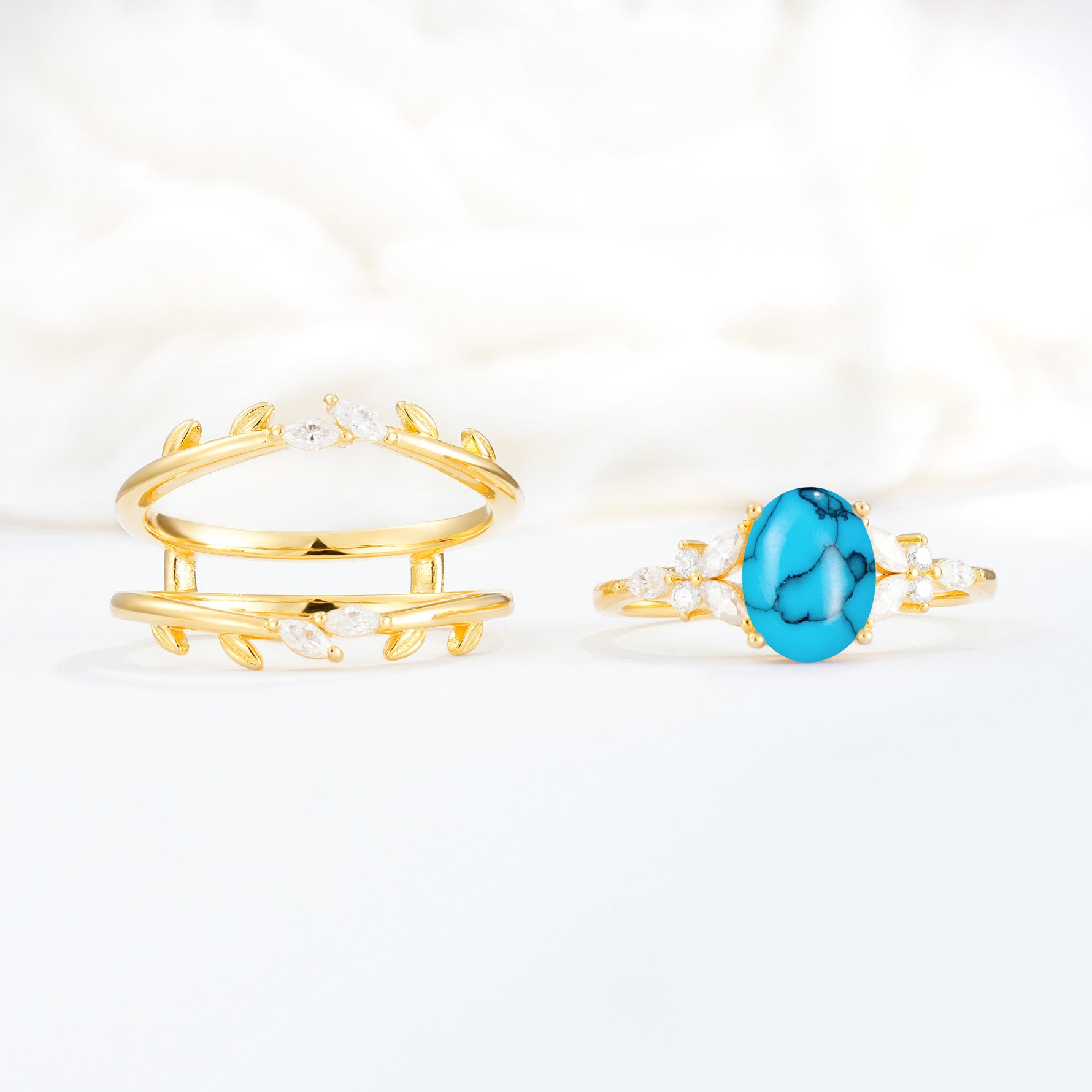 SR17104 Turquoise Ring - Additional view
