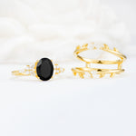 SR17104 Black Onyx Ring - Additional view