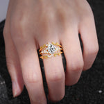 SR17104 Lab Diamond Ring - Rose-Gold