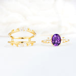 SR17104 Amethyst Ring - Additional view